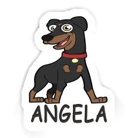 Sticker German Pinscher Angela Image