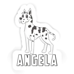Dogge Sticker Angela Image