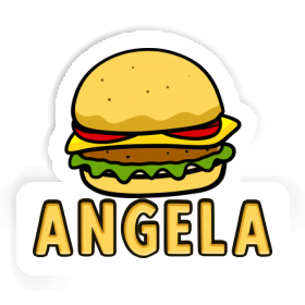 Autocollant Angela Cheeseburger Image