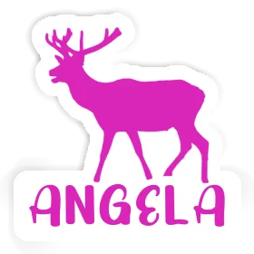 Angela Sticker Hirsch Image