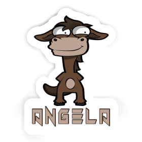 Sticker Angela Standing Horse Image