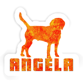 Sticker Angela Hund Image
