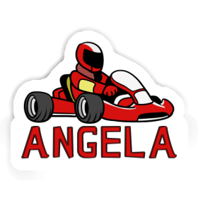 Angela Sticker Kart Driver Image