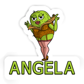 Kiwi Sticker Angela Image