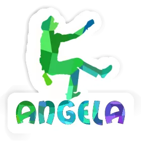 Angela Sticker Kletterer Image