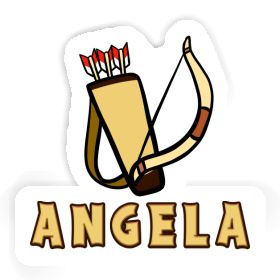 Arc à flèche Autocollant Angela Image