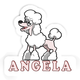 Sticker Poodle Angela Image
