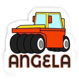 Rouleau à pneus Autocollant Angela Image