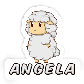 Autocollant Mouton Angela Image