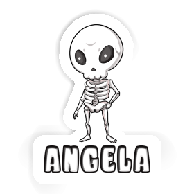 Aufkleber Angela Alien Image