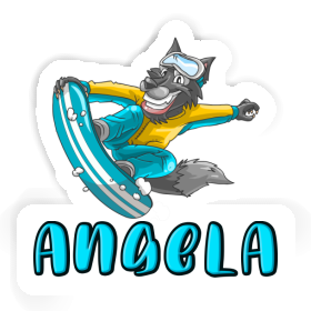 Sticker Boarder Angela Image