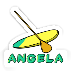 Stand Up Paddle Sticker Angela Image
