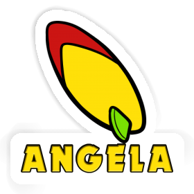 Angela Aufkleber Surfbrett Image