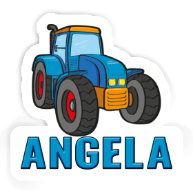 Angela Autocollant Tracteur Image