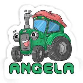 Autocollant Angela Tracteur Image