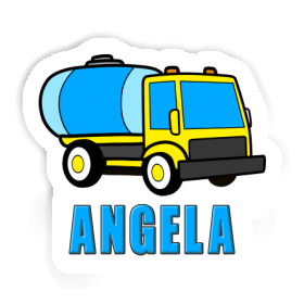 Autocollant Angela Camion d'eau Image