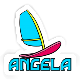 Windsurfbrett Aufkleber Angela Image