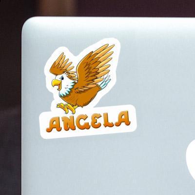 Adler Aufkleber Angela Laptop Image