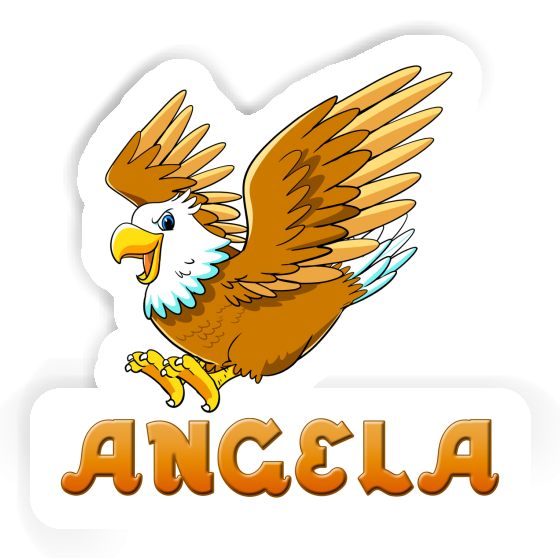 Adler Aufkleber Angela Notebook Image