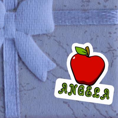 Angela Sticker Apple Laptop Image