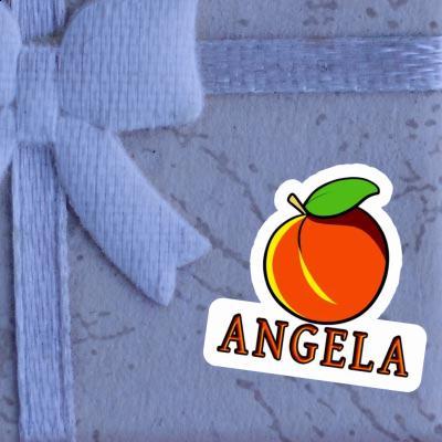 Sticker Angela Apricot Gift package Image