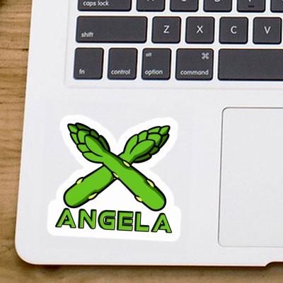 Asparagus Sticker Angela Notebook Image