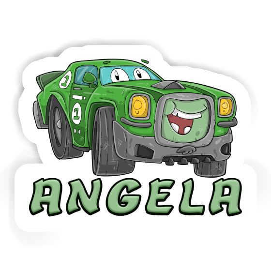 Autocollant Voiture de course Angela Gift package Image