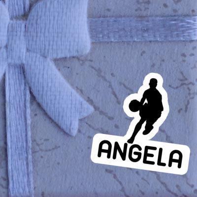Sticker Angela Basketballspieler Gift package Image