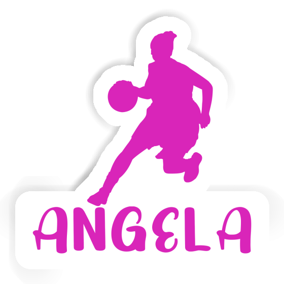Sticker Angela Basketball Player Image