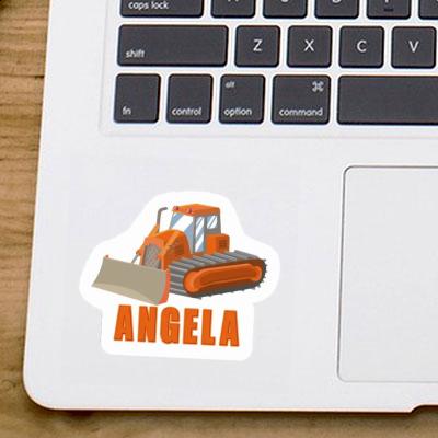 Sticker Angela Excavator Image