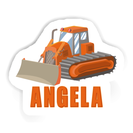 Sticker Angela Excavator Image