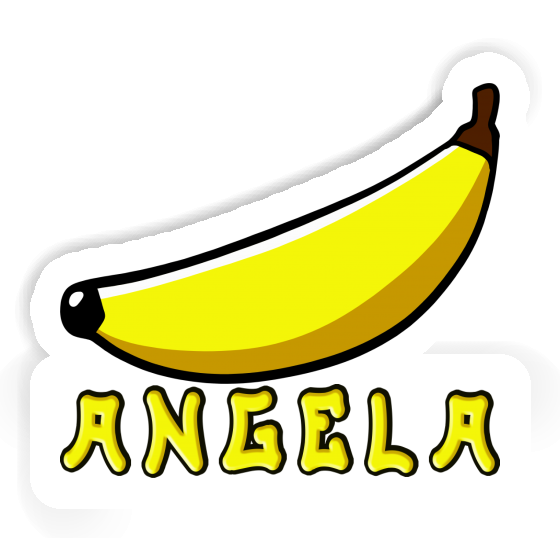 Autocollant Angela Banane Notebook Image