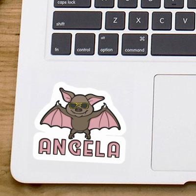 Angela Sticker Bat Notebook Image