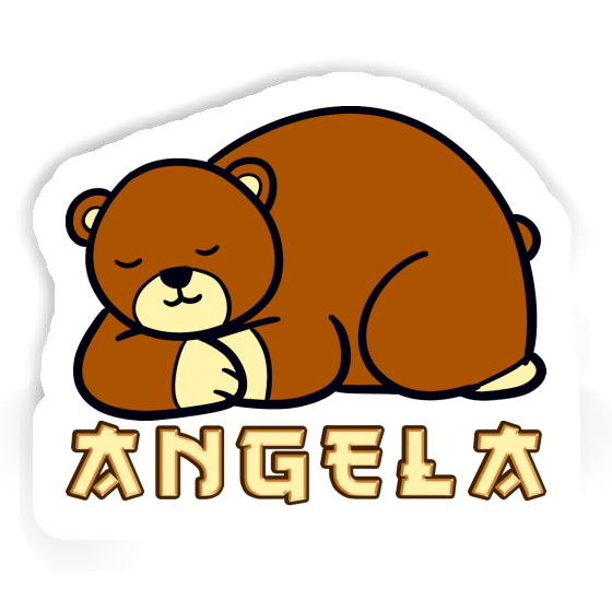 Angela Sticker Bear Image