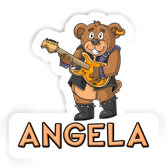 Rocker Aufkleber Angela Notebook Image
