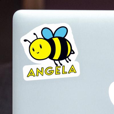 Biene Aufkleber Angela Notebook Image