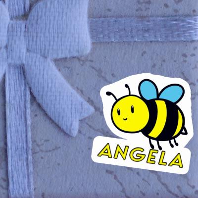Bee Sticker Angela Laptop Image