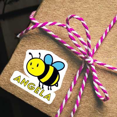 Bee Sticker Angela Notebook Image