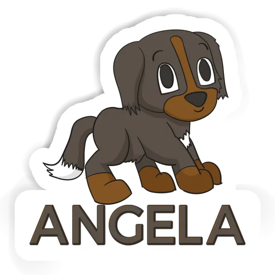 Mountain Dog Sticker Angela Image
