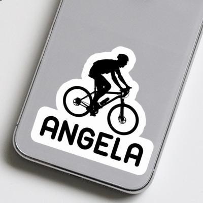 Sticker Angela Biker Notebook Image