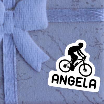 Sticker Angela Biker Notebook Image