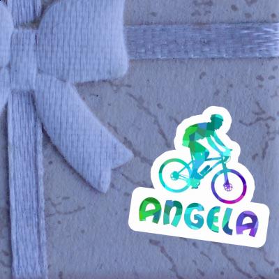 Angela Aufkleber Biker Image