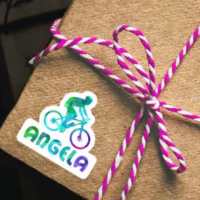 Angela Sticker Biker Notebook Image