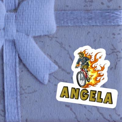 Sticker Angela Mountainbiker Image