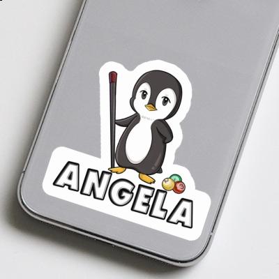 Sticker Billardspieler Angela Gift package Image