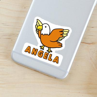 Angela Sticker Bird Notebook Image