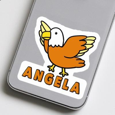 Autocollant Angela Oiseau Laptop Image