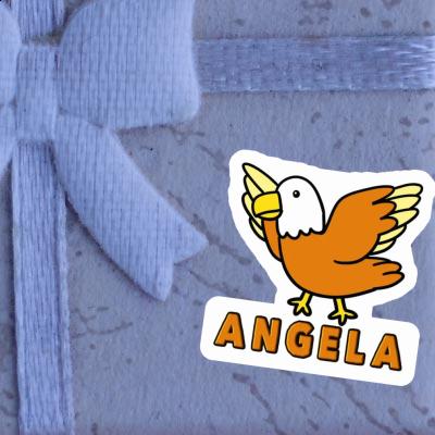 Angela Sticker Bird Laptop Image