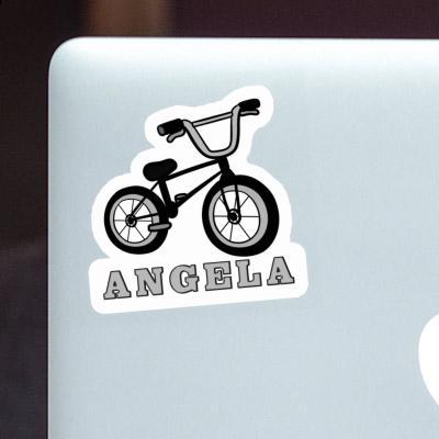 Angela Autocollant BMX Laptop Image