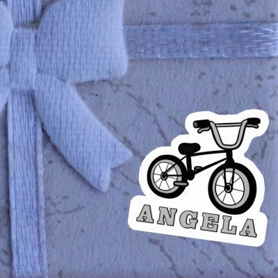 Sticker Angela BMX Laptop Image